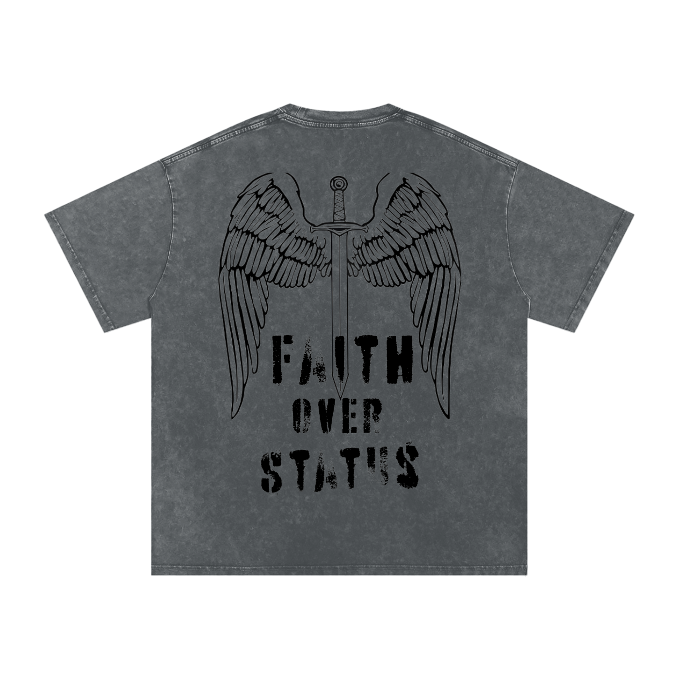 Snow Washed Oversized Cotton T-Shirt (CHOSEN COLLECTION) (LIMITED TIME ONLY)
