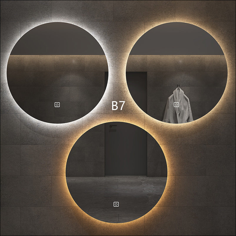 Round Smart Bathroom Mirror