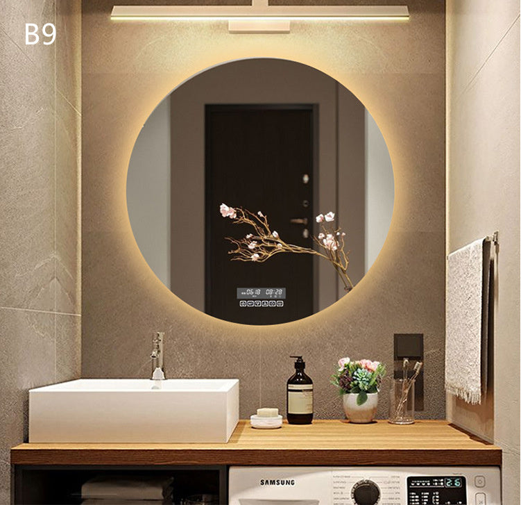 Round Smart Bathroom Mirror