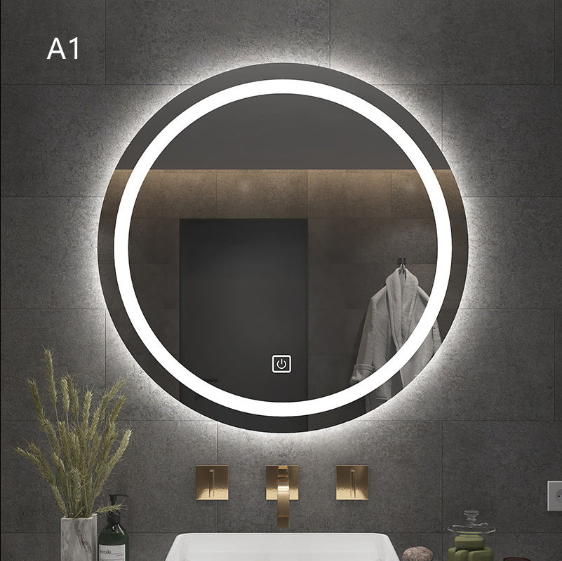 Round Smart Bathroom Mirror