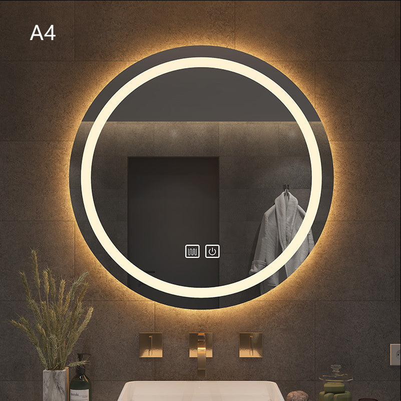 Round Smart Bathroom Mirror