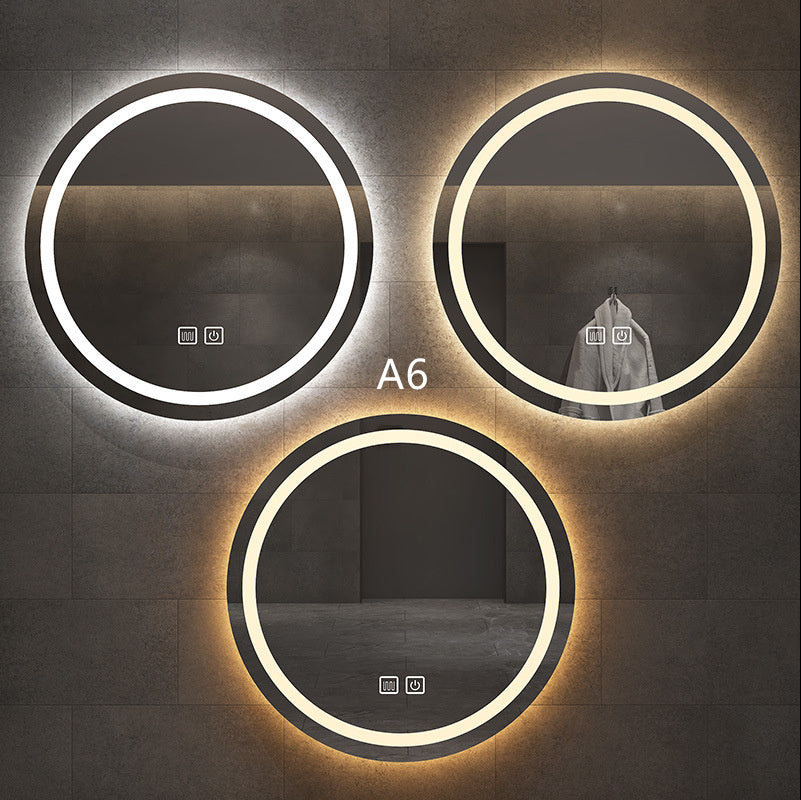 Round Smart Bathroom Mirror