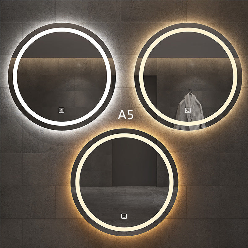 Round Smart Bathroom Mirror