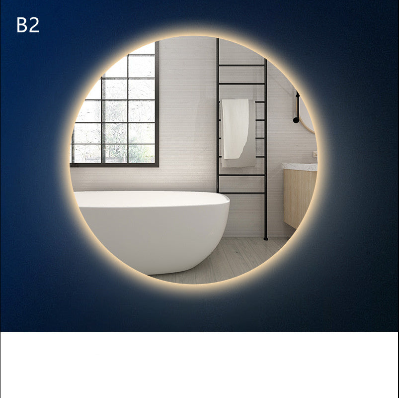 Round Smart Bathroom Mirror