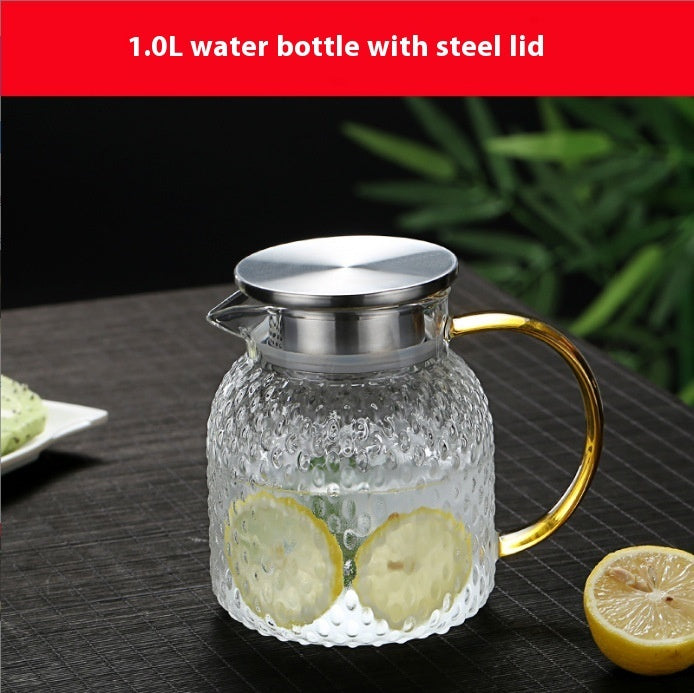 Borosilicate Transparent Glass Water Pitcher