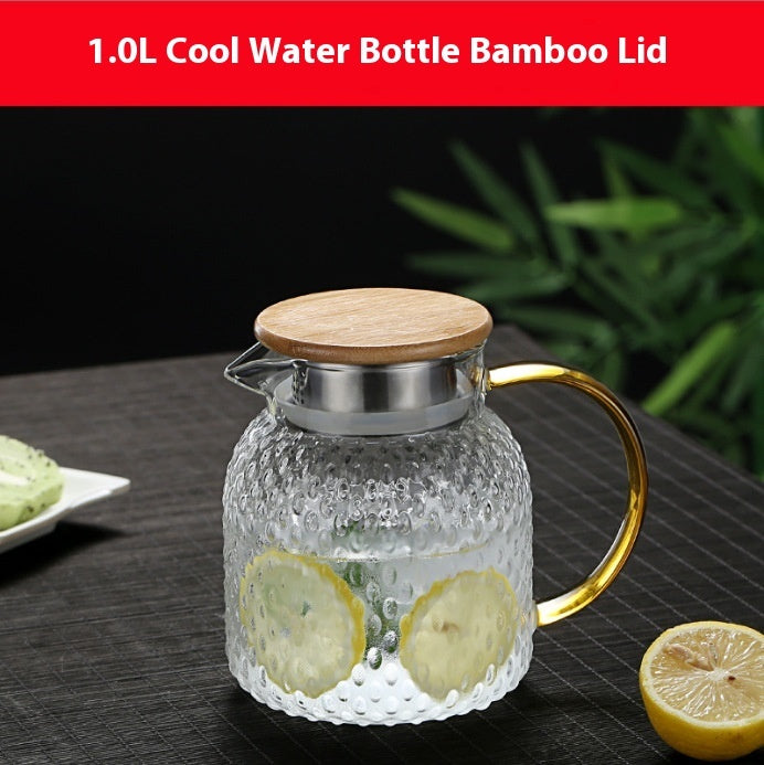 Borosilicate Transparent Glass Water Pitcher