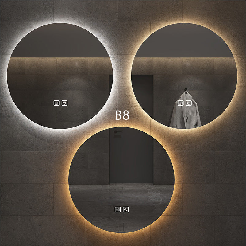 Round Smart Bathroom Mirror