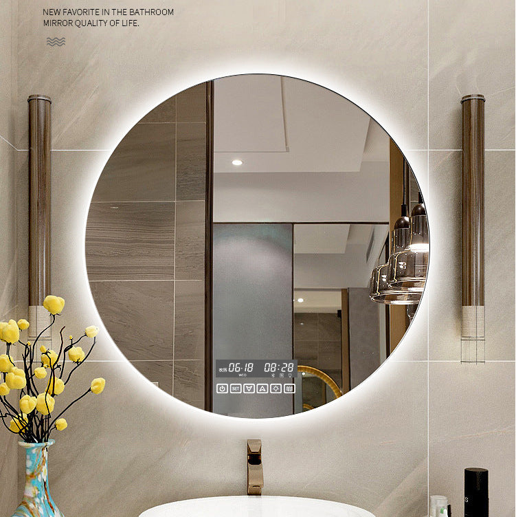 Round Smart Bathroom Mirror
