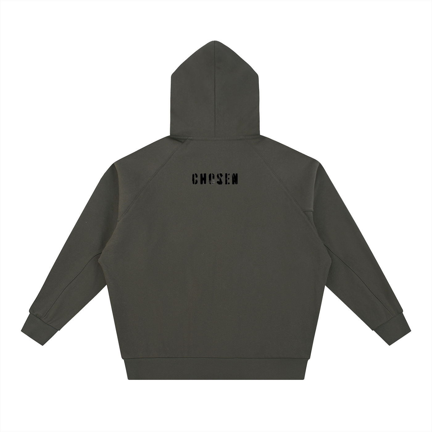 Dolman Sleeve Zip-Through Fleece  Hoodie (CHOSEN COLLECTION) (LIMITED TIME ONLY)