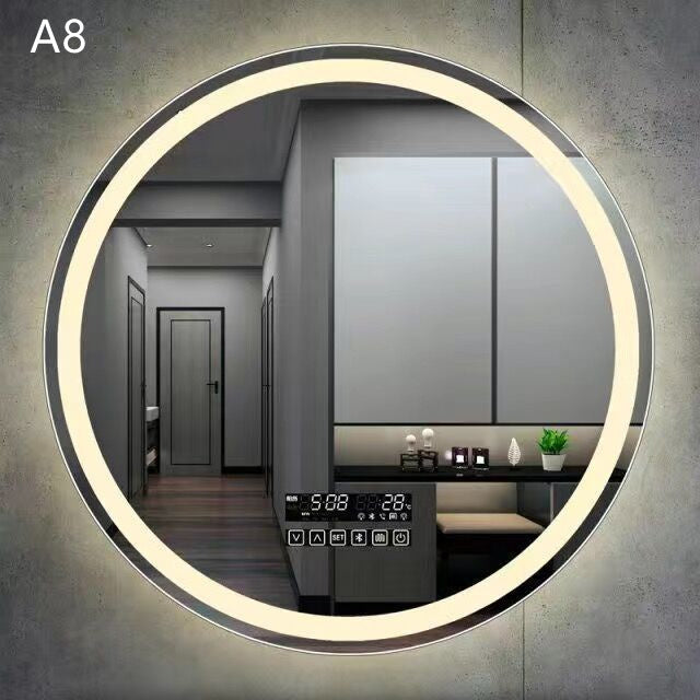 Round Smart Bathroom Mirror