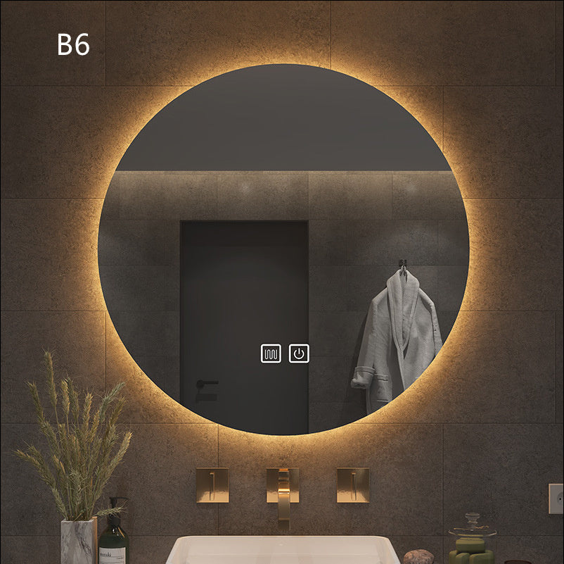 Round Smart Bathroom Mirror